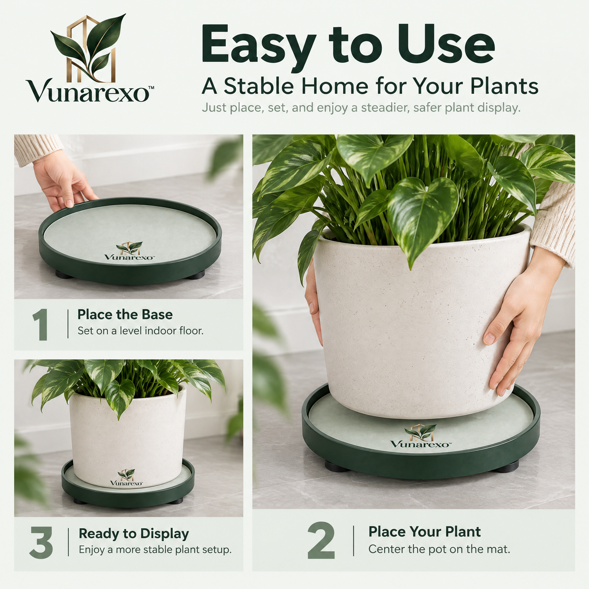 Vunarexo™ Pot Anchor Base