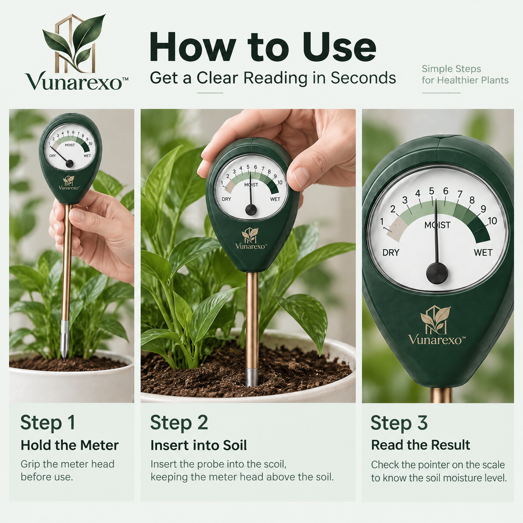 Vunarexo™ Soil Moisture Gauge