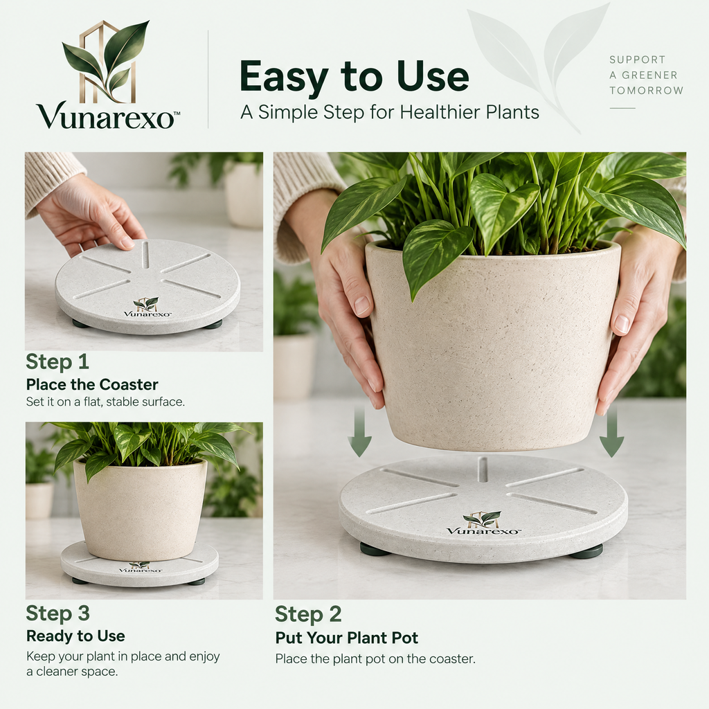 Vunarexo™ Drainage Coaster