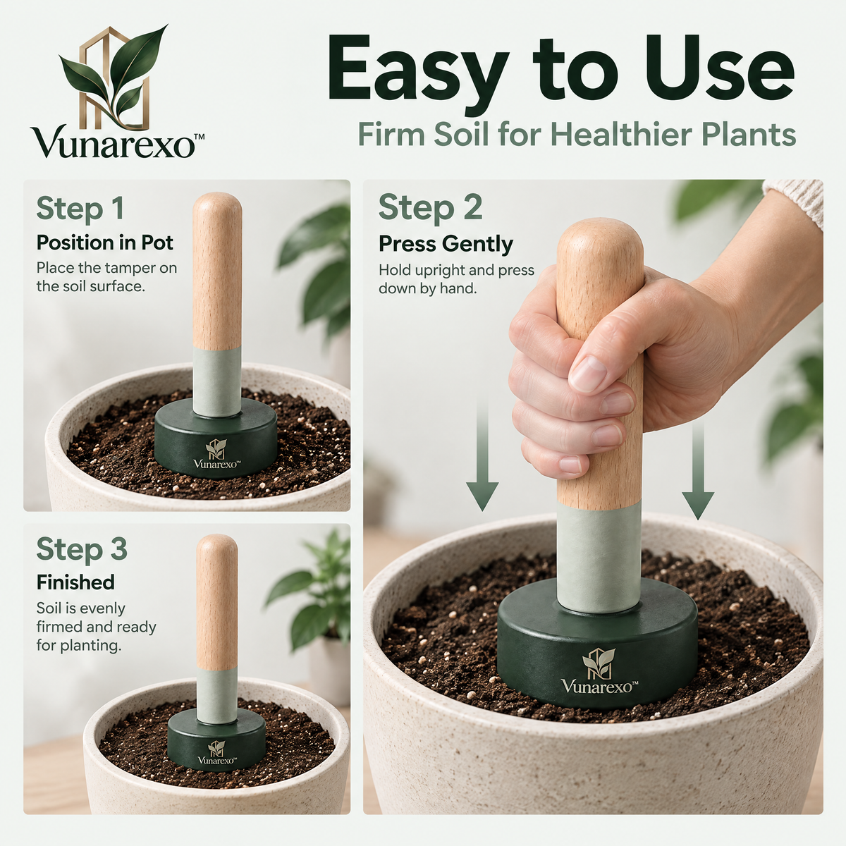 Vunarexo™ Soil Tamper